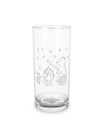 Mr. & Mrs. Panda Tumbler Bär & Marienkäfer Lagerfeuer ohne Spruch in Transparent