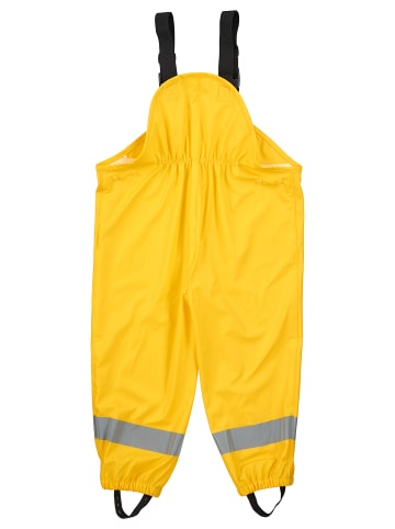 Sterntaler Regenträgerhose ungefüttert uni in gelb
