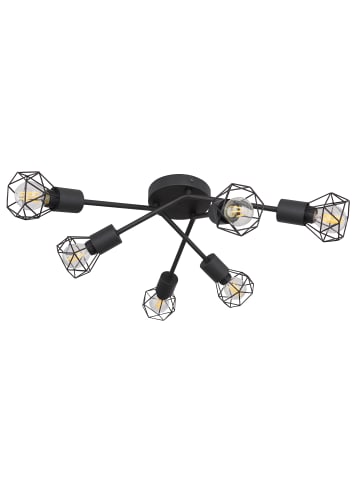 Globo lighting Deckenleuchte "XARA I" in black