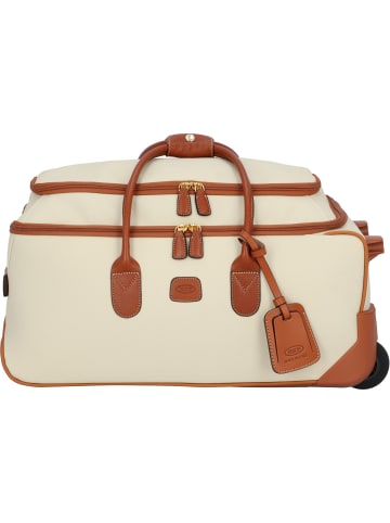 BRIC`s Firenze 2-Rollen Kabinentrolley 55 cm in creme