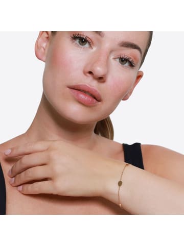 Steel_Art Armkette Frauen Nirella goldfarben in goldfarben