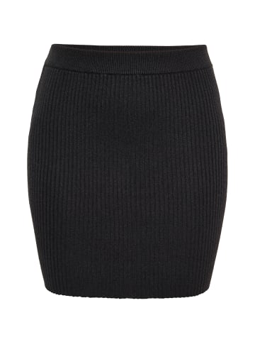 Swirly Damen Rock in SCHWARZ