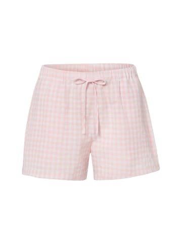 Marie Lund Shorts in rosa weiß