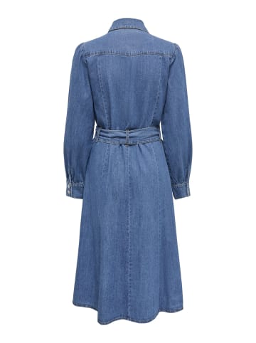 ONLY Jeanskleid in Medium Blue Denim