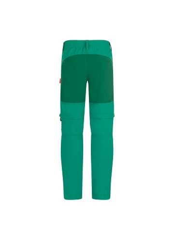 Trollkids Zipp-Off-Trekkinghose Slim Fit Nordfjord in jungle green