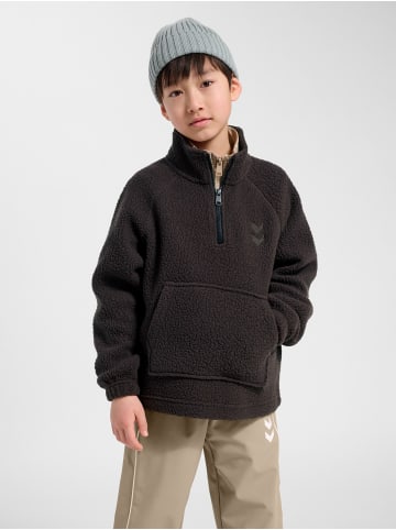 Hummel Halbreißverschluss Sweatshirt Hmljr Martini Kinder in CHOCOLATE TORTE