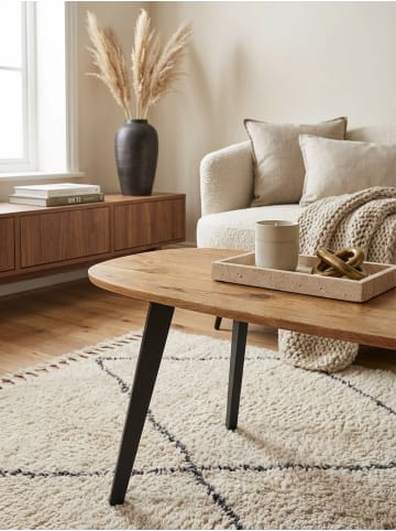 KADIMA DESIGN Couchtisch Akazie Massivholz 110 x 45 x 60 cm Wohnzimmertisch