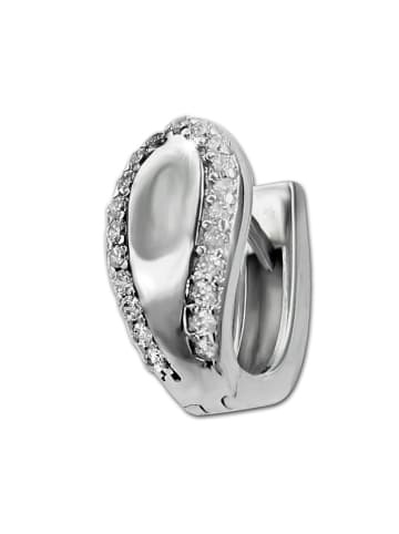 SilberDream Ohrringe Silber 925 Sterling Silber, glanz Elegance Creolen