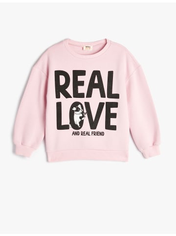KOTON Sweatshirt in Rosa