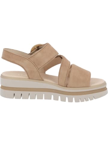 Gabor Keilsandaletten in caramel (gold)