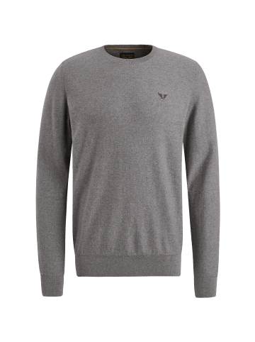 PME Legend Pullover R-NECK COTTON KNIT in Grau