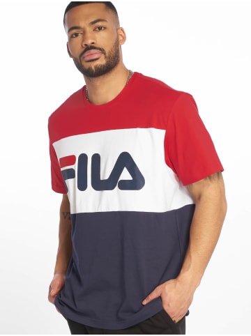 Fila T-Shirts in black iris/true red/bright white