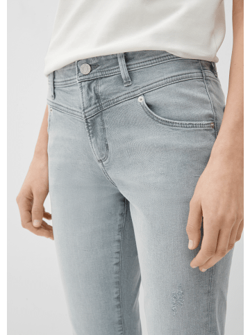 s.Oliver Jeans-Hose 3/4 in Grau