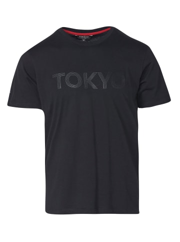 KOROSHI Kurzarm-t-shirt. in SCHWARZ