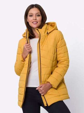 Sieh an! Steppjacke in ocker