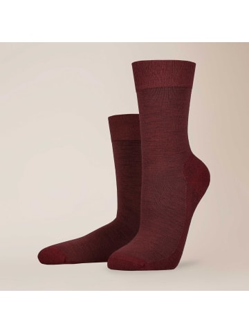 Kunert Socken Warm Up wärmend in Bordeaux
