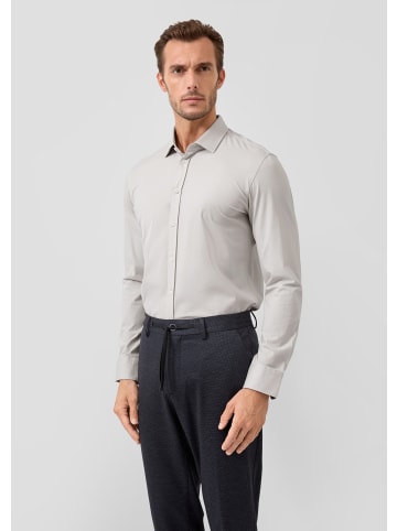 s.Oliver Hemd in 9010_hellgrau