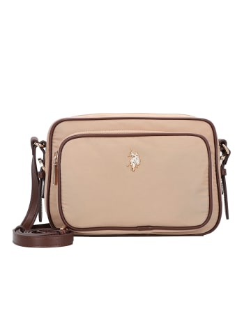 U.S. Polo Assn. Houston Umhängetasche 25 cm in warm taupe