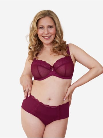 SugarShape BH LACE in bordeaux