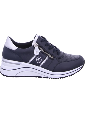 remonte Schnürhalbschuh in blau
