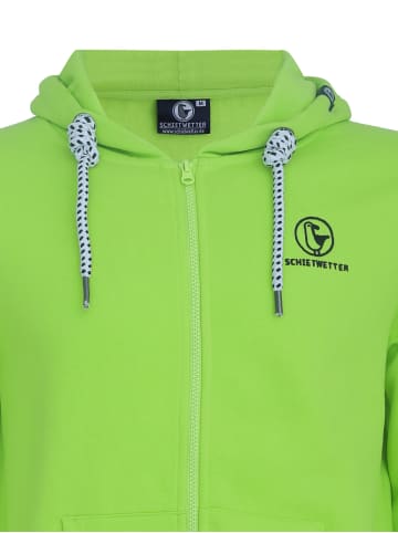 SCHIETWETTER SCHIETWETTER Sweatjacke Edgar SW Stick in lime