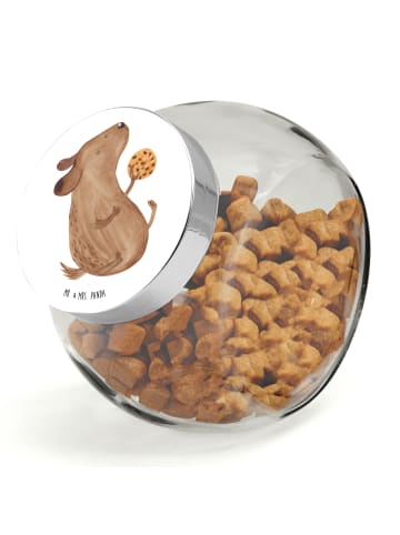 Mr. & Mrs. Panda Leckerli Dose Hund Keks ohne Spruch in Weiß