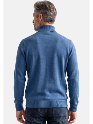 Redmond Rollkragenshirt Basic in Blau