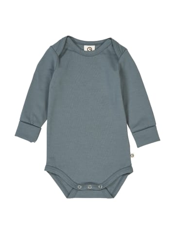 müsli Langarmbody 2er-Pack in Oak/ Stormy blue