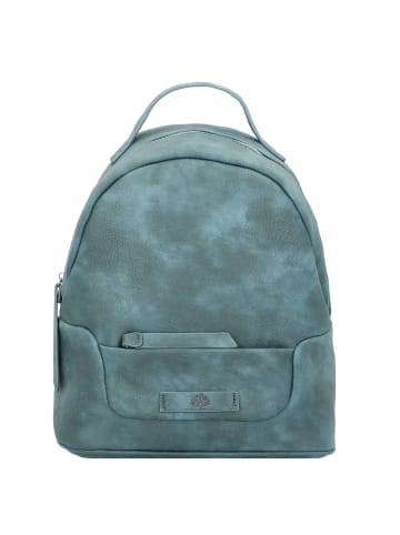 Greenburry Gretl City Rucksack 30 cm in petrol