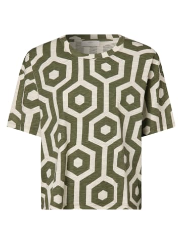 FYNCH-HATTON T-Shirt in sand oliv