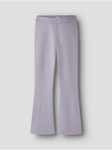 name it Bootcut Hose in lavender gray
