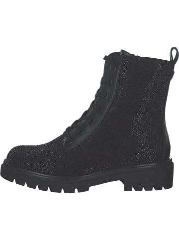 Marco Tozzi Stiefeletten in black glitter