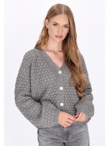 DreiMaster Women Cardigan in grey melange