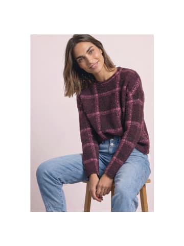 Street One Langarmshirt in rustic rouge
