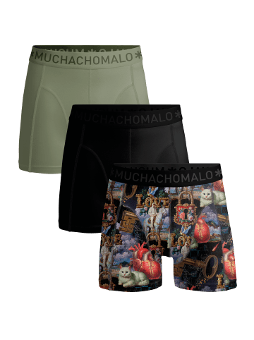 Muchachomalo 3er-Set: Boxershort in Mehrfarbig - für Herren