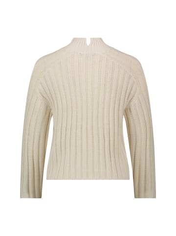 Zero  Strickpullover mit Stehkragen in Cream