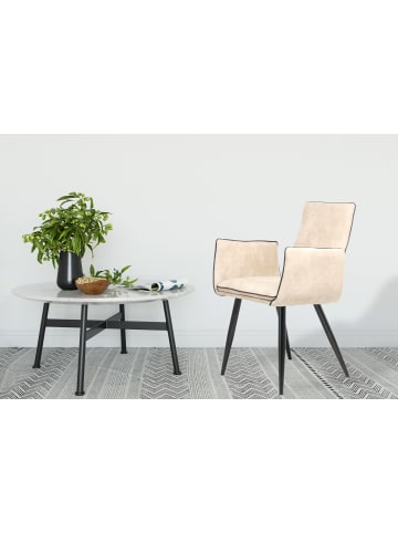 Kayoom Stuhl Penelope 2erSet in beige