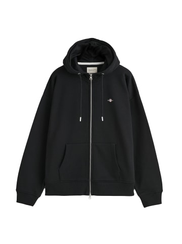 Gant Sweatjacke in Schwarz