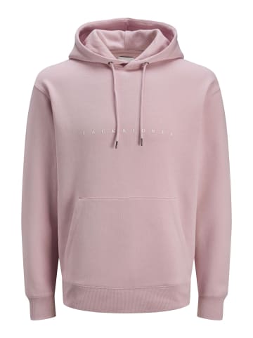 Jack & Jones Kapuzenpullover in Pink Nectar