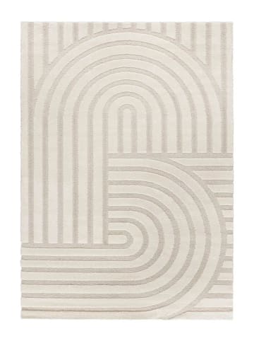 Atticgo Kurzflor-Teppich SNOWY in weiß