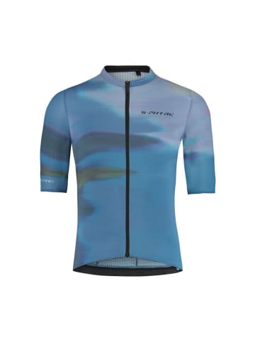 SHIMANO Short Sleeves Jersey S-PHYRE LEGGERA in blau