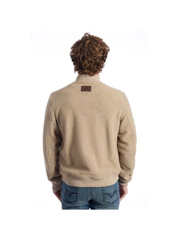 Roberto Pepe Luxury Beige Wolle Herren Jacke
