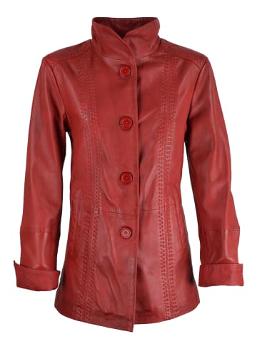 COCO BLACKLABEL since1986 Leder Kurzmantel Ilona in rot