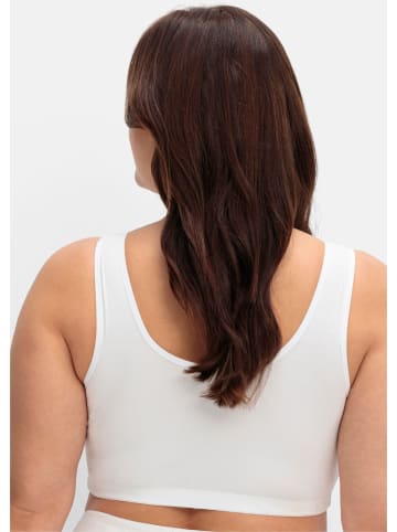 sheego Bügelloser BH in weiß