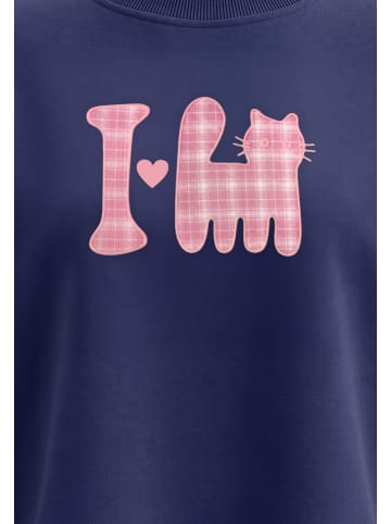myMo Women Sweatshirt in Navy