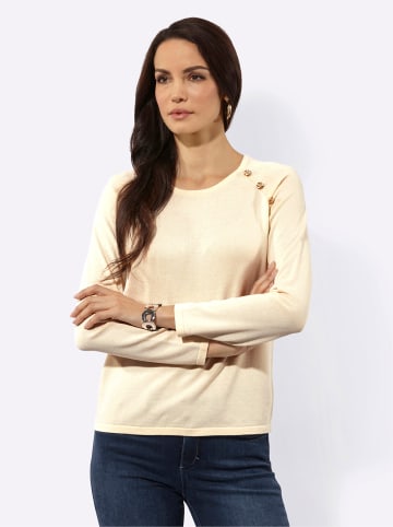 creation L Pullover in champagner