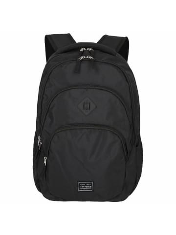 travelite Basics Melange - Rucksack 45 cm (nature/anthracite) in schwarz