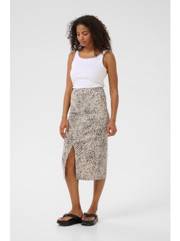 Kaffe Rock KAlisa Slim fit in Abstract Leopard
