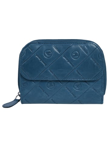 Bruno Banani Geldbörse echt Leder in blau