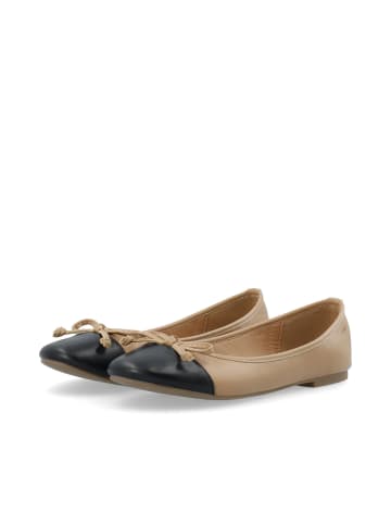 Bianco Ballerinas in NudeBlack
